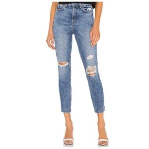 GRLFRND • super high rise karolina jean revolve - go my way wash sz 25